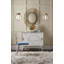 Luton Oval Metal Beveled Wall Mirror