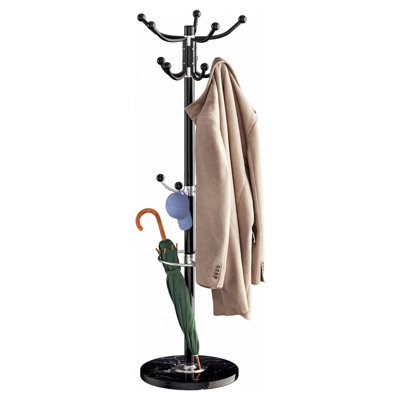 Aslak Metal Freestanding 14 - Hook Coat Rack