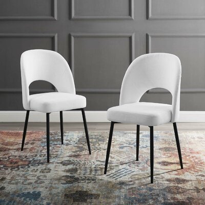 Marianka Dining Side Chair Upholstered Fabric -  Corrigan StudioÂ®, FA9668EAB51B400B81C36C39F4050D78