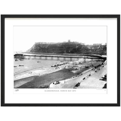 Scarborough, North Bay 1891 by Francis Frith - Single Picture Frame Print