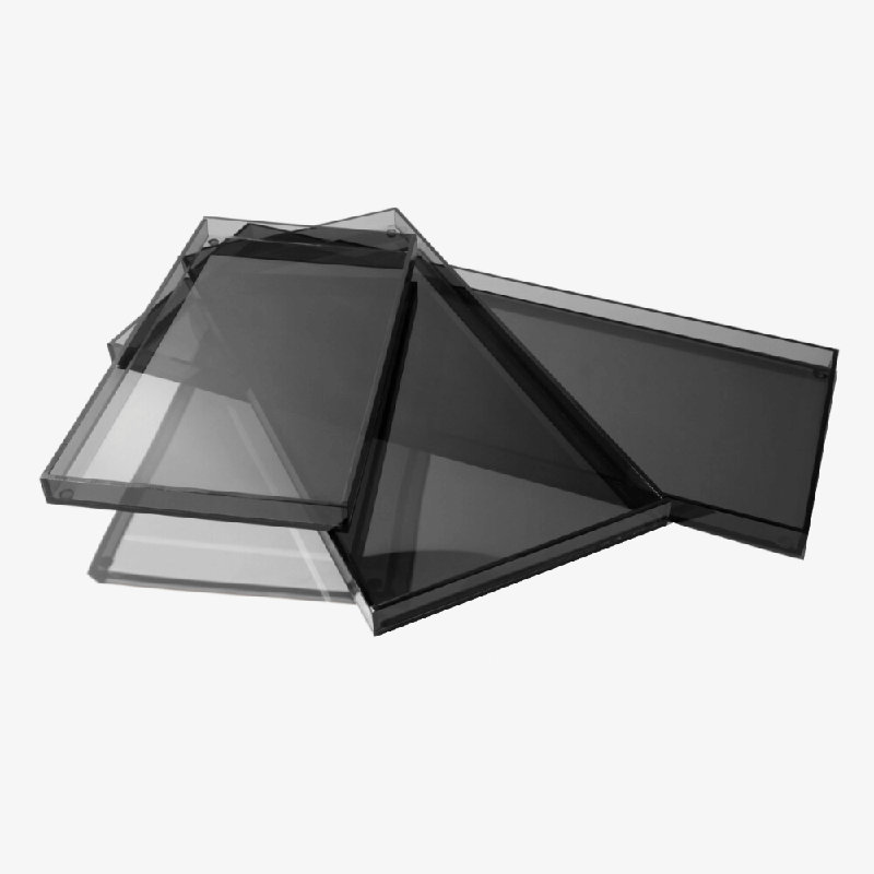 Clear Overflow Feeding Tray, Medium, Clear