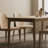 Mikinzie Solid wood rock dining table simple home-1060059910