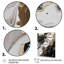 Back and Gold Marble Medley III - Art abstrait sur toile marbrée-1396287007-1396287006