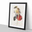 Bird upon a Fruit Tree by Katsushika Hokusai - Picture Frame Painting Print-55500800-55500799