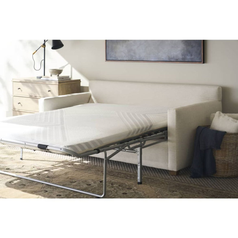 Sylvie Sleeper, Federal Blue (12355-52), 36" H x 40" W x 90" D