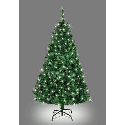 6.89' H Lighted Artificial Christmas Tree