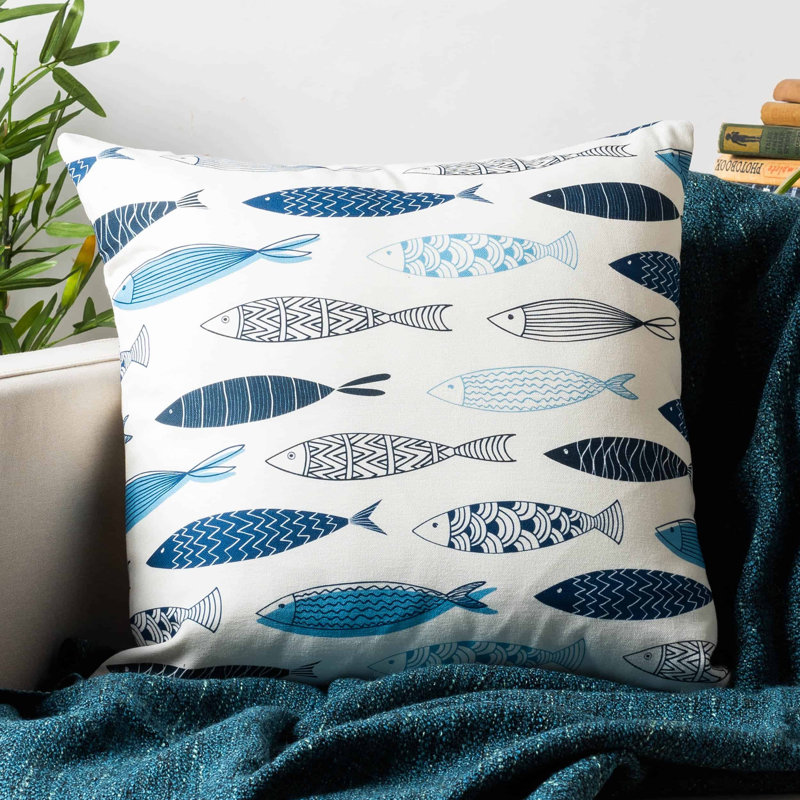 Santel Square Cushion, Polyester/Polyfill