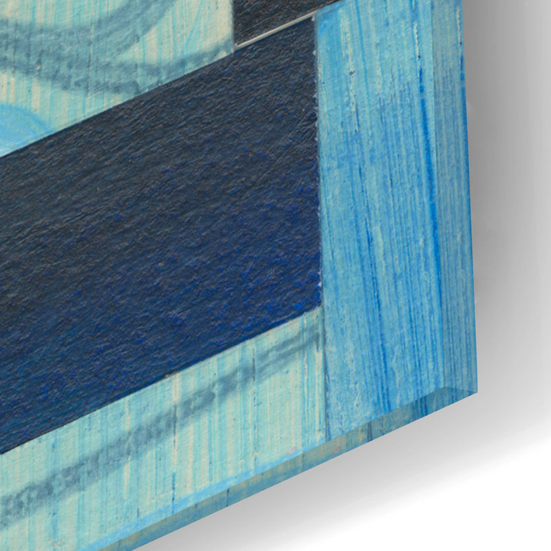 «Denim Blocks II» par Regina Moore, H 16 po x l 12 po x P 0,13 po