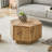 Hexagonal Coffee Table With Drawers