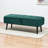 Troutville Velvet Upholstered Storage Bench-1002858652