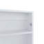 Pharmacie H 25,7 po, 1 porte, 3 tablettes, 1 miroir