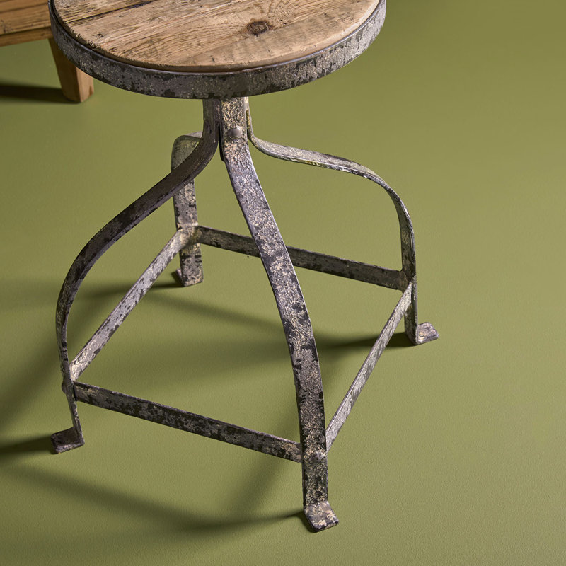 Davies Swivel Counter Stool with Metal Frame