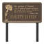 Plaque de jardin personnalisée Dianthus-39821323-40043259