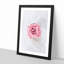 Lone Pink Rose - Framed Print-56852813-56852817