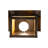 9" Wide Seneca Left Wall Sconce