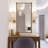 Cast Metal Framed Tall Wall Mirror-911115364