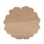 Applique en bois de rose massif non sculptée à la main 2-7 / 8 po x 1/2 po-75104808