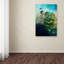 «Peacock in Winter» de Vidur, impression sur toile tendue-22072496