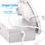 4" Slim Recessed LED, 9W, 6000K Clear White, Dimmable