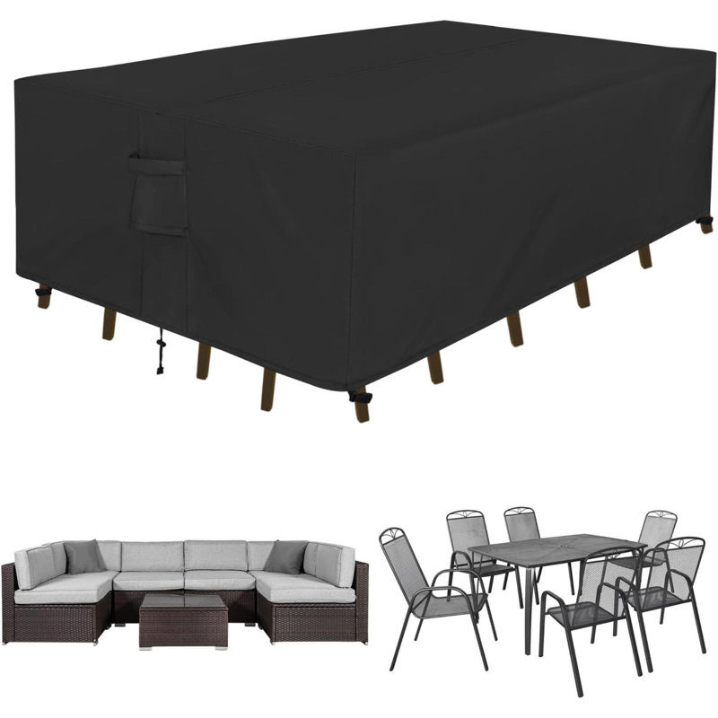 Housse pour ensemble de canapé d'extérieur modulaire imperméable