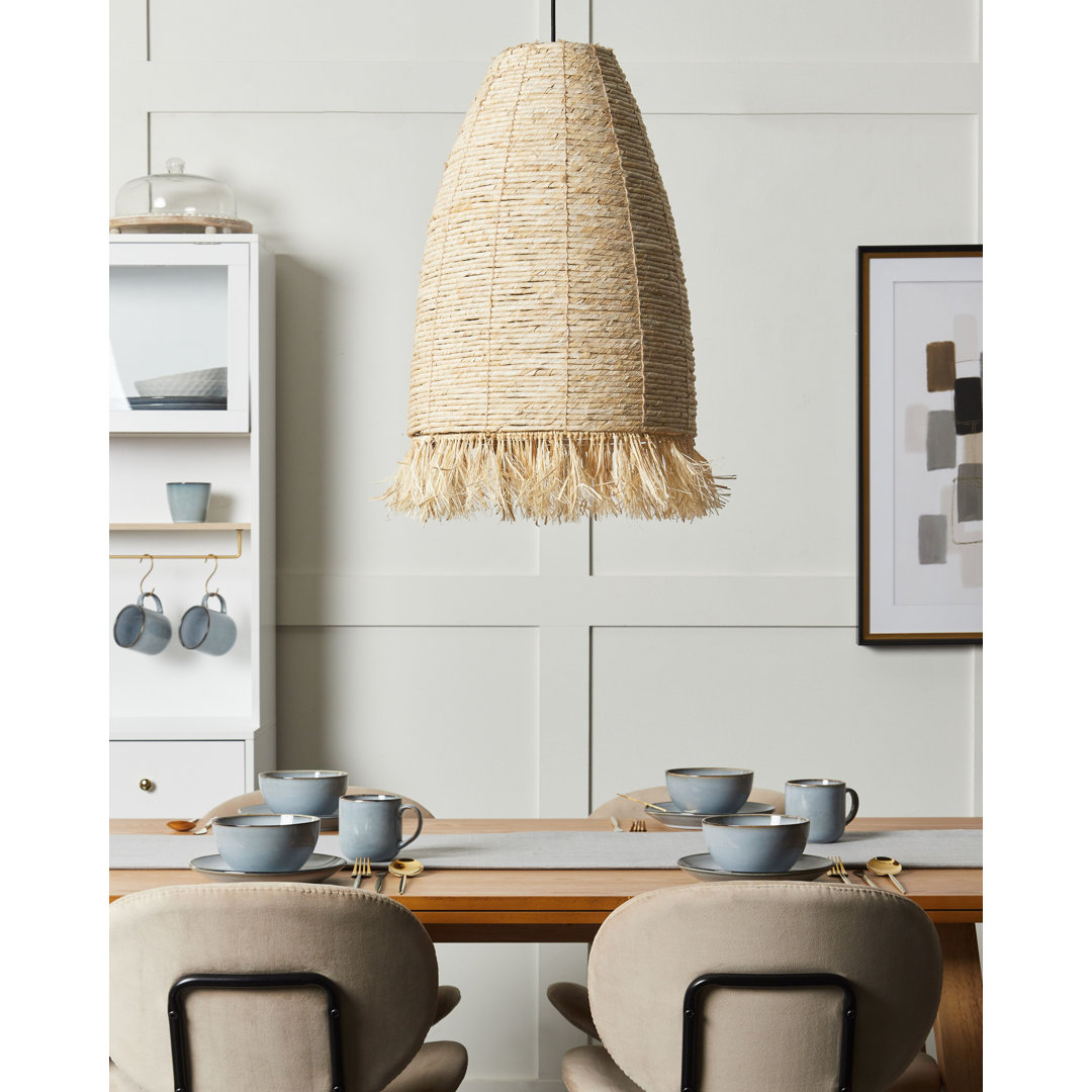 Anju 1 - Light Natural Cone Pendant