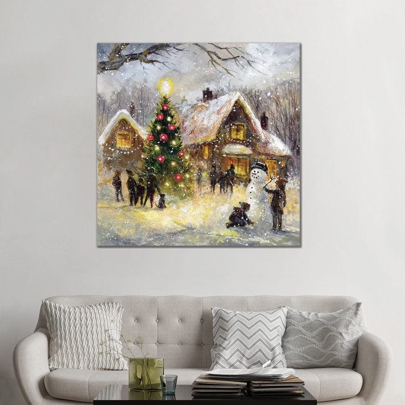 Impression arbre par Jim Mitchell-impression, Toile tendue, H 48 po x l 48 po x 1,5 po
