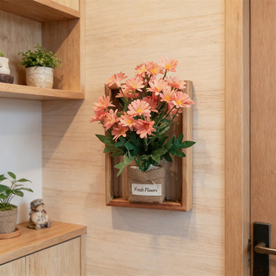 Wall-Mounted Artificial Flower
