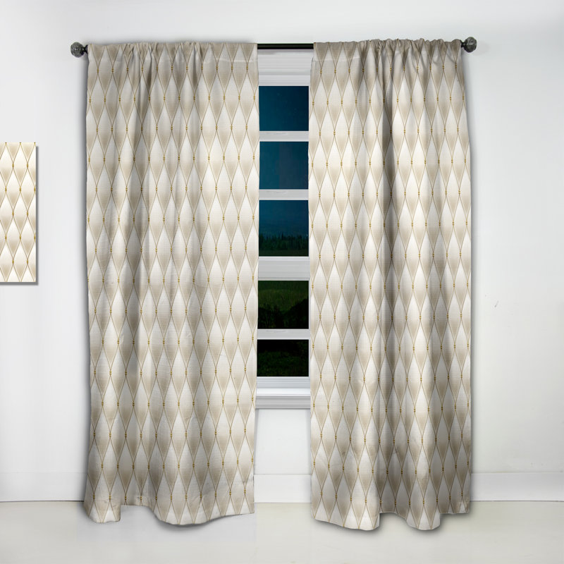 Rideau en lin / polyester Strathern, Occultant - l 52 po x L 84 po