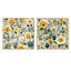 Antonin - Ensemble de 2 collages carrés botaniques abstraits-102161865-102161861