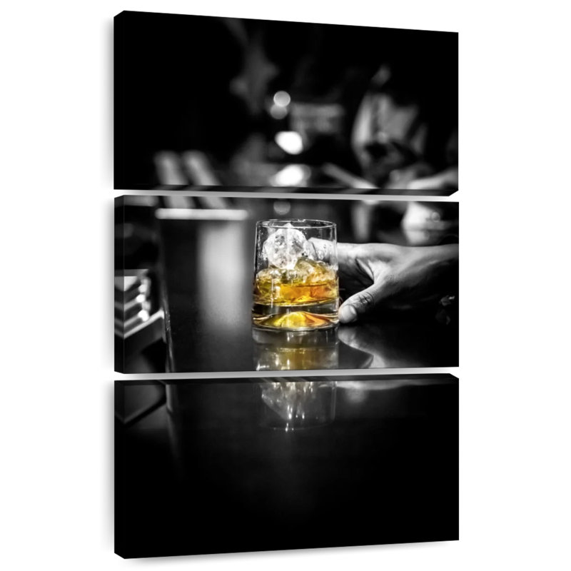 Bar à whisky Yarlin, H 32 po x l 20 po