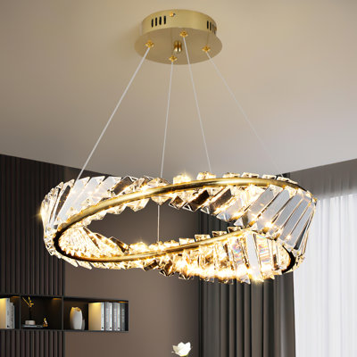 Achanti 1 - Light Integrated LED Chandelier