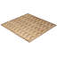 Tapis brun noué à la main de conception unique et unique 7 pi 10 po x 8 pi 2 po Oakhur