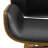 Rewan Faux Leather Swivel Desk Chair-777409937