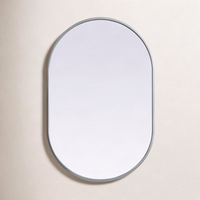 Sabine Metal Pill Wall Mirror