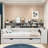 Rabito  Daybed With Storage Shelves, Two Drawers And Study Desk-822325190