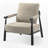 Boucle Accent Lounge Chair Plush Modern Armchair-1711629132