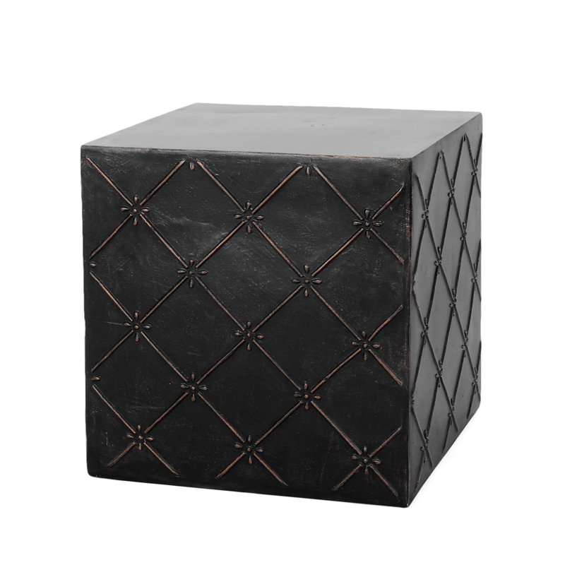 Outdoor Lightweight Concrete Side Table