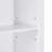 White Bathroom Storage Cabinet With Two Doors