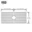 Silicone Grid VIGO Matte Stone 32" L x 15" W Bottom Sink Grid for 36 in. Single Bowl Kitchen Sink-55640952