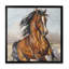 Portrait d'un cheval dans la course - peinture sur toile-60160488-60160487