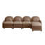 Canapé modulaire moderne 4 places Teddy Cloud Comfort, Teddy