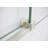 Astro 52 - 56 in. x 78 in. Fully Frameless Glass Sliding Shower Door-59183072