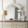 Colchester Farmhouse / Country Arched Beveled Dresser Mirror