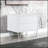 Deoss White Finish Accent Table-468029139