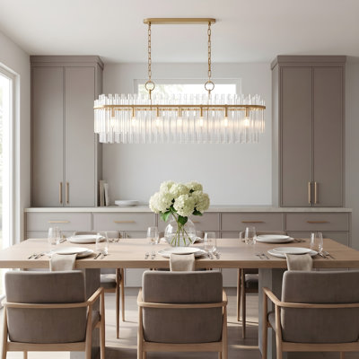 Lustre unique à 7 lumières Colburn de Chapman & Myers