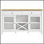 Rustic and Modern 2-Door Dining Sideboard with Spacious Storage, Perfect for Organized and Stylish Dining Rooms.
