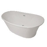 Studio Breanne 66" x 36" Freestanding Air Acrylic Bathtub