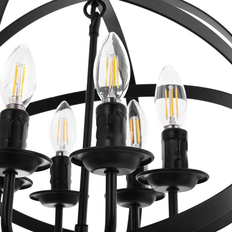 Lustre sphérique unique à 6 lumières Gagnier