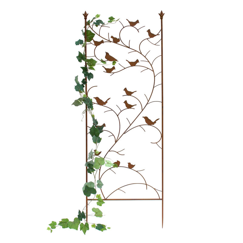 Falgoust 150cm H x 50cm W Metal Lattice Panel Trellis