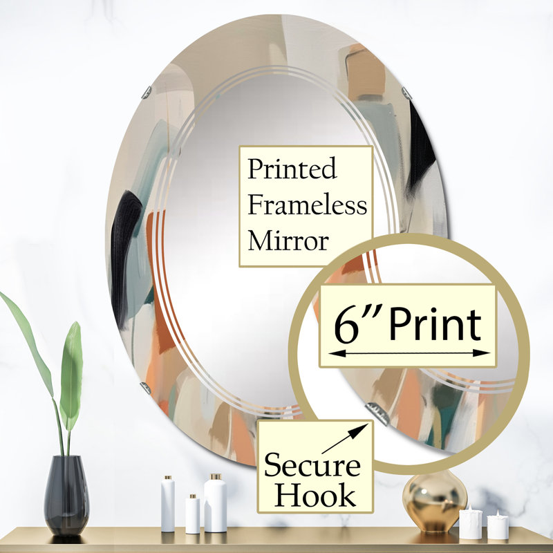 Miroir mural Zeltzin, 36 po x 24 po